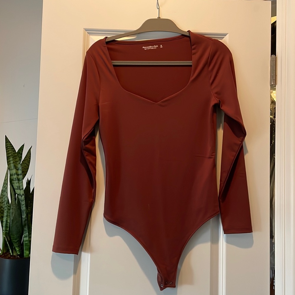 Abercrombie soft AF collection long sleeve body suit